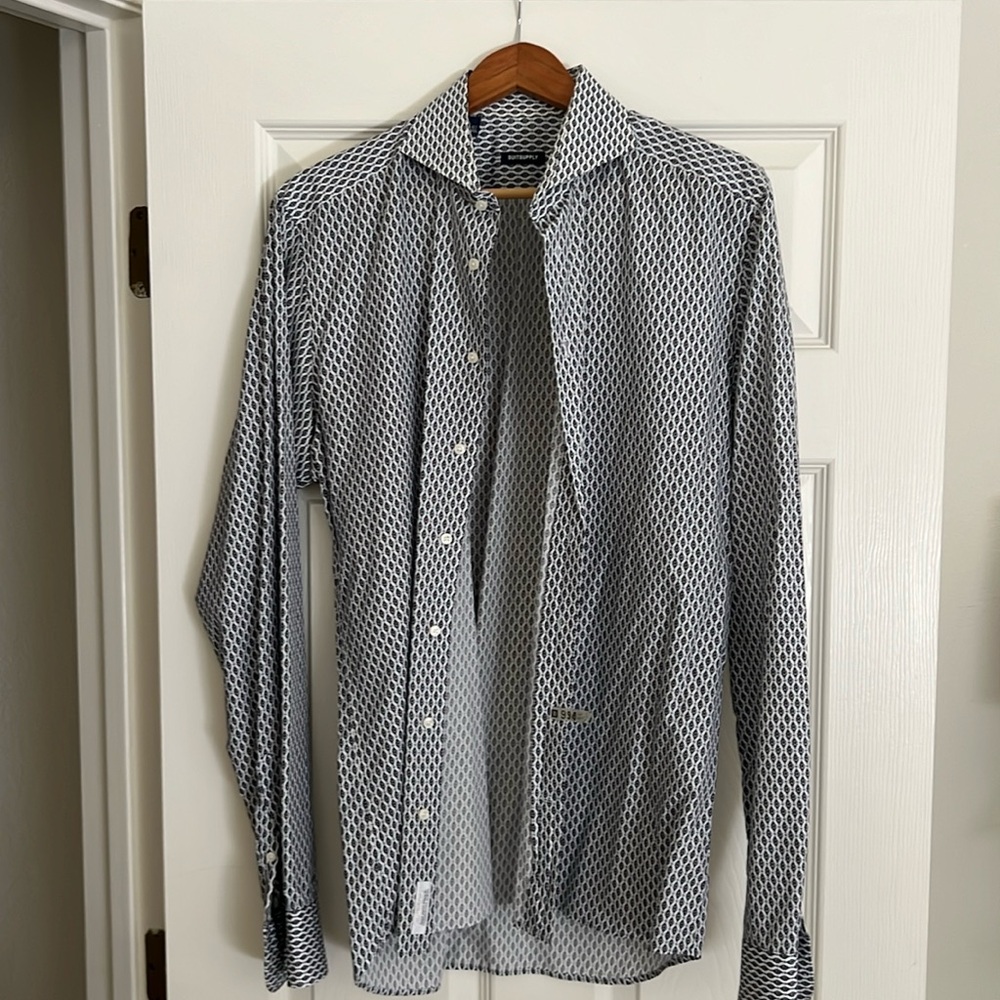Suitsuppl Dress shirt cotonnificio Albani